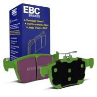 EBC Brakes DP22153 EBC 14+ Audi A3 1.8 Turbo (w/Electronic Parking Brake) Greenstuff Rear Brake Pads - Fits select 2015-2024 Volkswagen, Audi applications