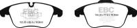 EBC - EBC Brakes DP22252 EBC 2016+ Jaguar XE 2.0L TD (180) Greenstuff Front Brake Pads - Fits 2017-2018 Jaguar XE - Image 3