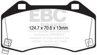 EBC - EBC Brakes DP22286 EBC 2017+ Fiat 124 Spider 1.4L Turbo Abarth Greenstuff Front Brake Pads - Fits 2017-2020 Fiat 124 Spider - Image 4
