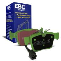 EBC Brakes DP22315 EBC 2017+ Alfa Romeo Giulia 2.0L Turbo Greenstuff Rear Brake Pads - Fits 2017-2023 Alfa Romeo, Maserati models