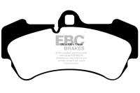 EBC Brakes DP31521C EBC 04-07 Porsche Cayenne 3.2 Redstuff Front Brake Pads - Fits 2004-2010 Porsche, Volkswagen models