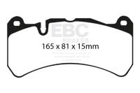 EBC - EBC Brakes DP31591C EBC 06-08 Ferrari 599 6.0 Redstuff Front Brake Pads - Fits select 2005-2017 Maserati, Mercedes-Benz applications - Image 4