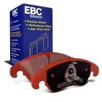 EBC Brakes DP31986C EBC 09-11 Audi A4 2.0 Turbo Redstuff Front Brake Pads - Fits select 2008-2017 Audi models