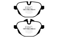 EBC - EBC Brakes DP32047C EBC 11+ BMW X3 2.0 Turbo (F25) Redstuff Rear Brake Pads - Fits select 2010-2024 BMW models - Image 4