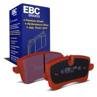 EBC Brakes DP32082C EBC 11 Audi A6 2.0 Turbo Redstuff Rear Brake Pads - Fits select 2011-2023 Audi, Porsche applications