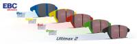 EBC - EBC Brakes DP32168C EBC 12+ Audi Q5 2.0 Turbo (Brembo) Redstuff Front Brake Pads - Fits 2012-2023 Audi, Porsche models - Image 2