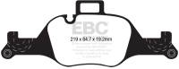 EBC - EBC Brakes DP32289C EBC 2017+ BMW 530 G30 Redstuff Front Brake Pads - Fits select 2017-2023 BMW models - Image 3