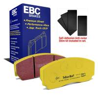 EBC Brakes DP4002R EBC 90-00 Aston Martin Vantage 5.3 (Twin Supercharged)(AP) Yellowstuff Front Brake Pads - Fits 1993-2004 Lotus, Aston Martin models