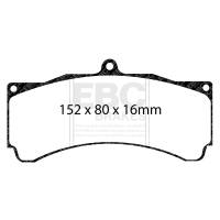 EBC Brakes DP4032R EBC Brakes Yellowstuff Performance Brake Pads