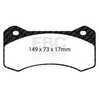 EBC Brakes DP4054R EBC Brakes Yellowstuff Performance Brake Pads