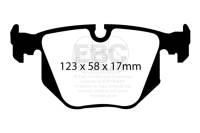 EBC - EBC Brakes DP41118R EBC 01-07 BMW M3 3.2 (E46) Yellowstuff Rear Brake Pads - Fits select 1995-2009 BMW models - Image 3