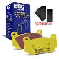 EBC Brakes DP41377R EBC 08-11 Lotus Exige 1.8 Supercharged (240) Yellowstuff Front Brake Pads - Fits 2008-2011 Lotus Exige