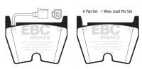EBC - EBC Brakes DP41513/3R EBC 17-18 Audi RS3 Yellowstuff Front Brake Pads - Fits 2017-2022 Audi RS3, TT RS Quattro - Image 4