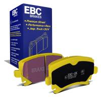 EBC Brakes DP41518R EBC 06-13 Audi A3 2.0 Turbo (Girling rear caliper) Yellowstuff Rear Brake Pads - Fits select 2005-2018 Volkswagen, Audi applications