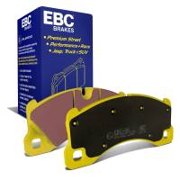 EBC Brakes DP41835R EBC 10+ Porsche Cayenne 3.0 Supercharged Hybrid Yellowstuff Front Brake Pads - Fits select 2008-2024 Porsche, Volkswagen applications