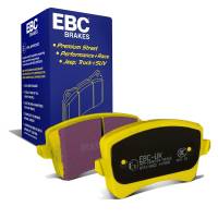 EBC Brakes DP41988R EBC 09-11 Audi A4 2.0 Turbo Yellowstuff Rear Brake Pads - Fits select 2008-2018 Audi models