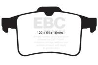 EBC - EBC Brakes DP42059R EBC 10-15 Jaguar XF 5.0 Supercharged (470) Yellowstuff Rear Brake Pads - Fits 2010-2018 Jaguar XJ, XKR, XFR - Image 4