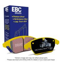 EBC Brakes DP42117R EBC 14 Mercedes-Benz C63 AMG (W204) 6.2 Yellowstuff Rear Brake Pads - Fits select 2010-2018 Mercedes-Benz models
