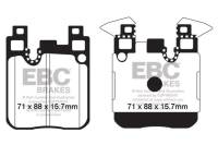 EBC Brakes DP42133R EBC 14+ BMW M3 3.0 Twin Turbo (F80) Yellowstuff Rear Brake Pads - Fits select 2012-2023 BMW models