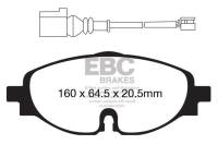 EBC Brakes DP42150R EBC 14+ Audi A3 1.8 Turbo Yellowstuff Front Brake Pads - Fits select 2015-2024 Volkswagen, Audi applications