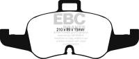 EBC - EBC Brakes DP42256R EBC 16-17 Audi TT Yellowstuff Front Brake Pads - Fits 2016-2023 Audi TTS Quattro - Image 4
