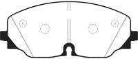 EBC - EBC Brakes DP43087R EBC 2017+ Volkswagen Atlas 2.0L Turbo Yellowstuff Front Brake Pads - Fits 2018-2025 Volkswagen Atlas, Atlas Cross Sport - Image 3