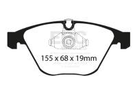 EBC - EBC Brakes DP51449NDX EBC 08-10 BMW M3 4.0 (E90) Bluestuff Front Brake Pads - Fits select 2004-2013 BMW models - Image 2