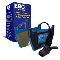EBC Brakes DP51513NDX EBC 06-09 Audi RS4 4.2 (Cast Iron Rotors) Bluestuff Front Brake Pads - Fits select 2003-2023 Audi, Lamborghini applications