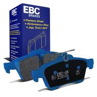 EBC Brakes DP51749NDX EBC 08-10 Chevrolet Cobalt 2.0L Turbo (Ss) Bluestuff Rear Brake Pads - Fits 2011-2019 Jaguar XJ, XF