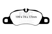 EBC - EBC Brakes DP52057NDX EBC 12-16 Porsche Boxster 2.7L (Cast Iron Rotors Only) Bluestuff Front Brake Pads - Fits select 2009-2023 Porsche models - Image 2