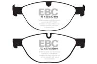 EBC - EBC Brakes DP52076NDX EBC 10-15 Jaguar XF 5.0L Supercharged Front Bluestuff Brake Pads - Fits select 2010-2019 Jaguar models - Image 2