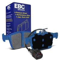 EBC Brakes DP52295NDX EBC 2018+ Audi TT RS Quattro 2.5L Turbo Bluestuff Rear Brake Pads - Fits 2020-2024 Audi RS3, TT RS Quattro