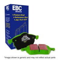 EBC - EBC Brakes DP61445 EBC 00 Volkswagen Eurovan 2.8 (ATE) with Wear Leads Greenstuff Rear Brake Pads - Image 3