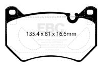 EBC - EBC Brakes DP62436 EBC 2018+ Audi Q5 FY 2.0T Greenstuff Front Brake Pads - Fits 2018-2023 Audi Q5 - Image 3