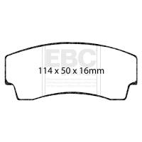 EBC - EBC Brakes DP8008RP1 EBC Racing 00-01 Lotus Esprit RP-1 Race Rear Brake Pads - Image 6