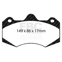 EBC - EBC Brakes DP8042.17SR21 EBC Racing 2022+ Lotus Emira 3.5L Supercharged SR-21 Sintered Race Front Brake Pads - Image 3