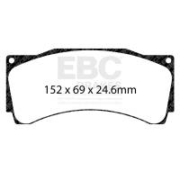 EBC Brakes DP8080RPX EBC Racing 16-21 Audi RS3 LMS (Race Car) 2.0 Turbo RP-X Race Front Brake Pads