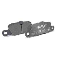 EBC Brakes DP81858RPX EBC Racing 12-15 Porsche 911 (991) Carrera S 3.8L (Cast Iron Rotor Only) RP-X Rear Brake Pads