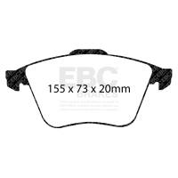 EBC Brakes DP81946RPX EBC Racing 07-10 Audi TT Quattro 3.2L RP-X Front Brake Pads