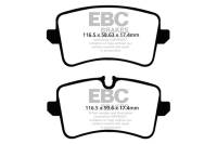 EBC Brakes DP82082RPX EBC Racing 13-16 Audi RS5 4.2L (Cast Iron Rotors) RP-X Rear Brake Pads
