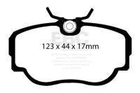 EBC - EBC Brakes DP8779RPX EBC Racing 83-85 BMW 318 1.8L (E30) RP-X Front Brake Pads - Image 3