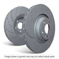 EBC Brakes GD1791 EBC 09-14 Mini Hardtop 1.6 Turbo J.C Works GD Sport Rear Rotors - Fits 2009-2015 Mini Cooper