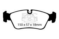 EBC Brakes S10KF1109 EBC S10 Brake Pad and Rotor Kit - Fits 1999-2006 BMW Z4, Z3, 325i