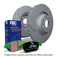 EBC Brakes S10KF1463 EBC S10 Kits Greenstuff Pads and GD Rotors