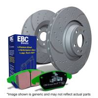 EBC Brakes S10KR1468 EBC S10 Brake Pad and Rotor Kit - Fits 2018-2023 Jaguar E-Pace