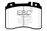 EBC Brakes S11KF1634 EBC S11 Brake Pad and Rotor Kit - Fits 1994-1995 Mercedes-Benz E420