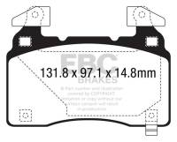 EBC Brakes S11KF1788 EBC S11 Brake Pad and Rotor Kit - Fits 2012-2021 Tesla S, X