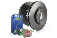 EBC Brakes S11KF1800 EBC S11 Kits Greenstuff Pads and RK Rotors