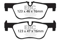 EBC Brakes S11KR1407 EBC S11 Brake Pad and Rotor Kit - Fits 2016-2018 BMW 330e, 430i