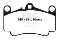 EBC Brakes S12KF1241 EBC S12 Brake Pad and Rotor Kit - Fits 2001-2009 Porsche 911